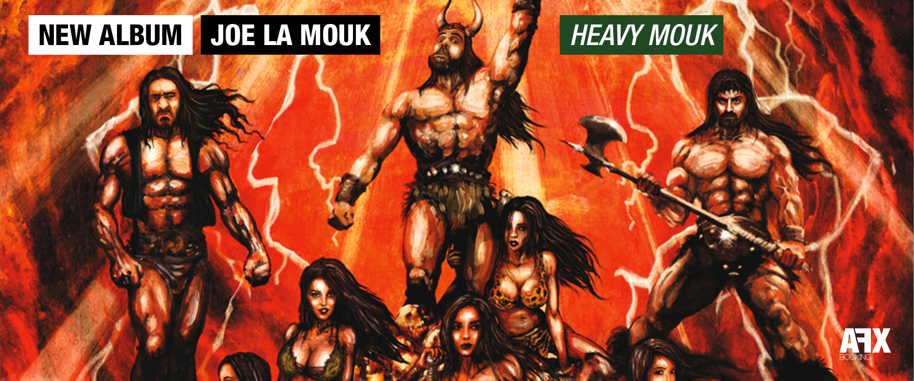 JOE LA MOUK : New album “HEAVY MOUK”