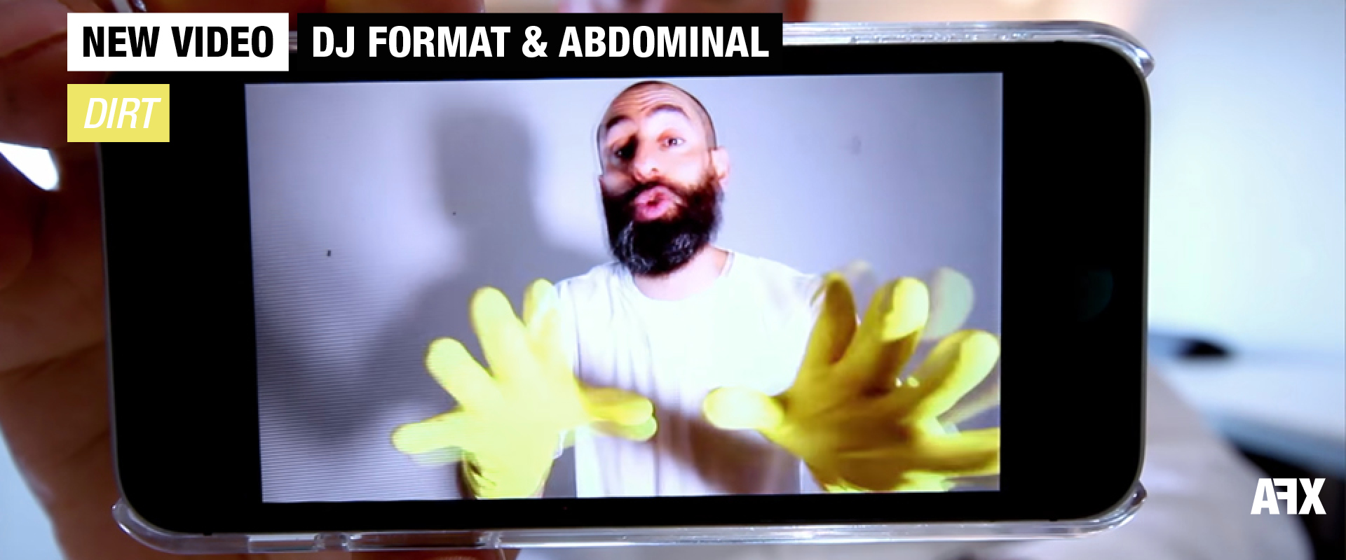 DJ FORMAT & ABDOMINAL : new music video “DIRT”