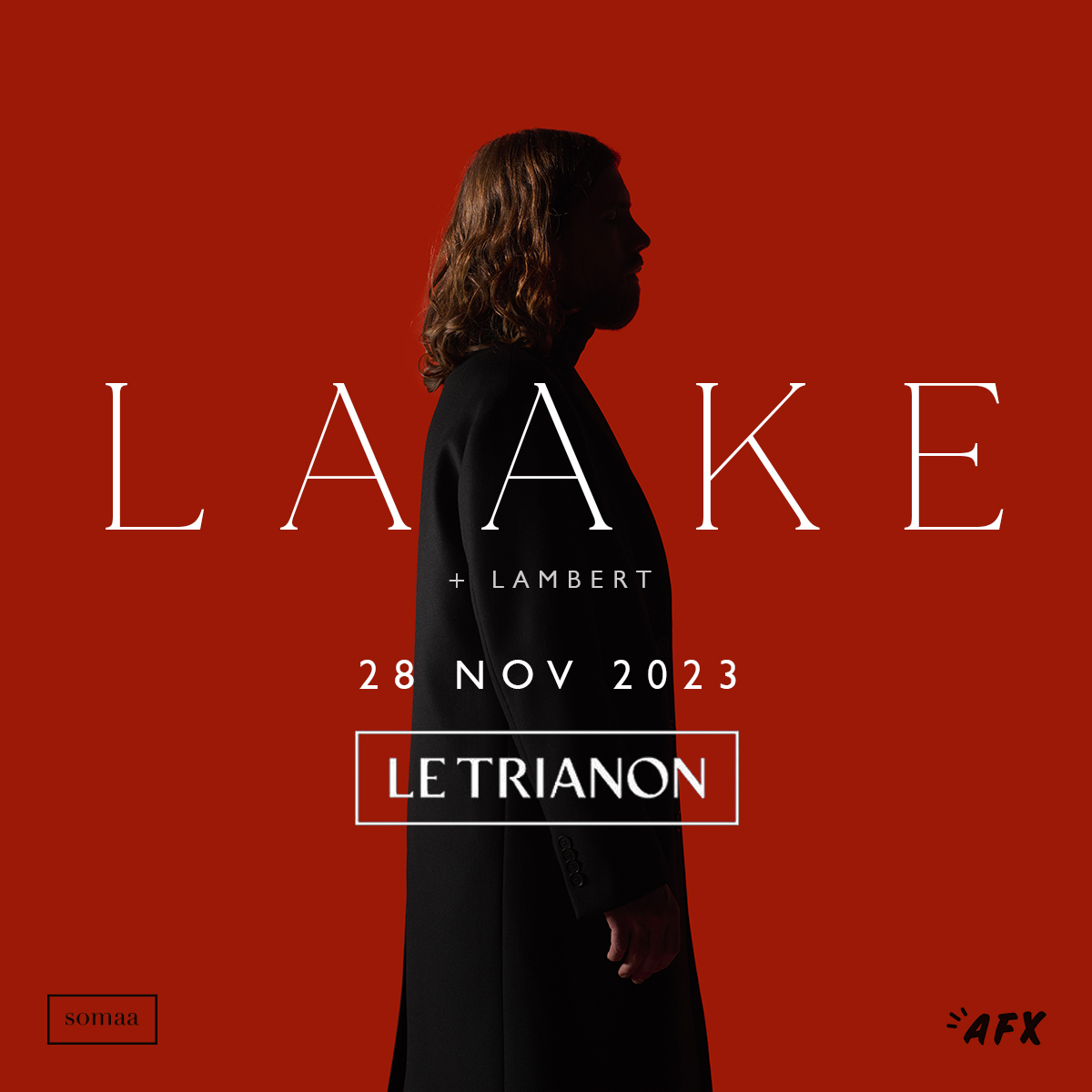 LAAKE – Le Trianon, Paris – 28.11.23